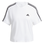 Abbigliamento Da Tennis adidas Essentials 3-Stripes Single Jersey Crop Top